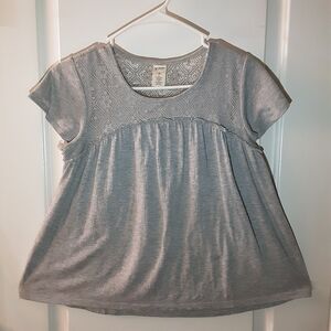 Arizona gray size 14 Cotton blend laced bodice